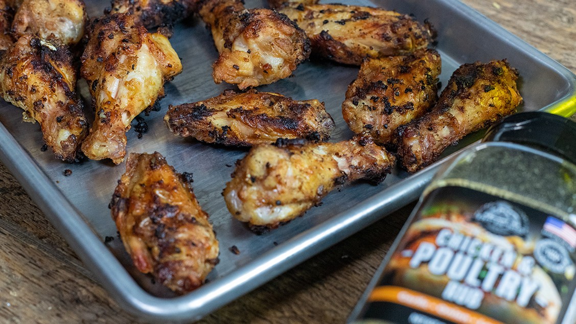Image of Crispy and Easy BBQ Chicken Wings