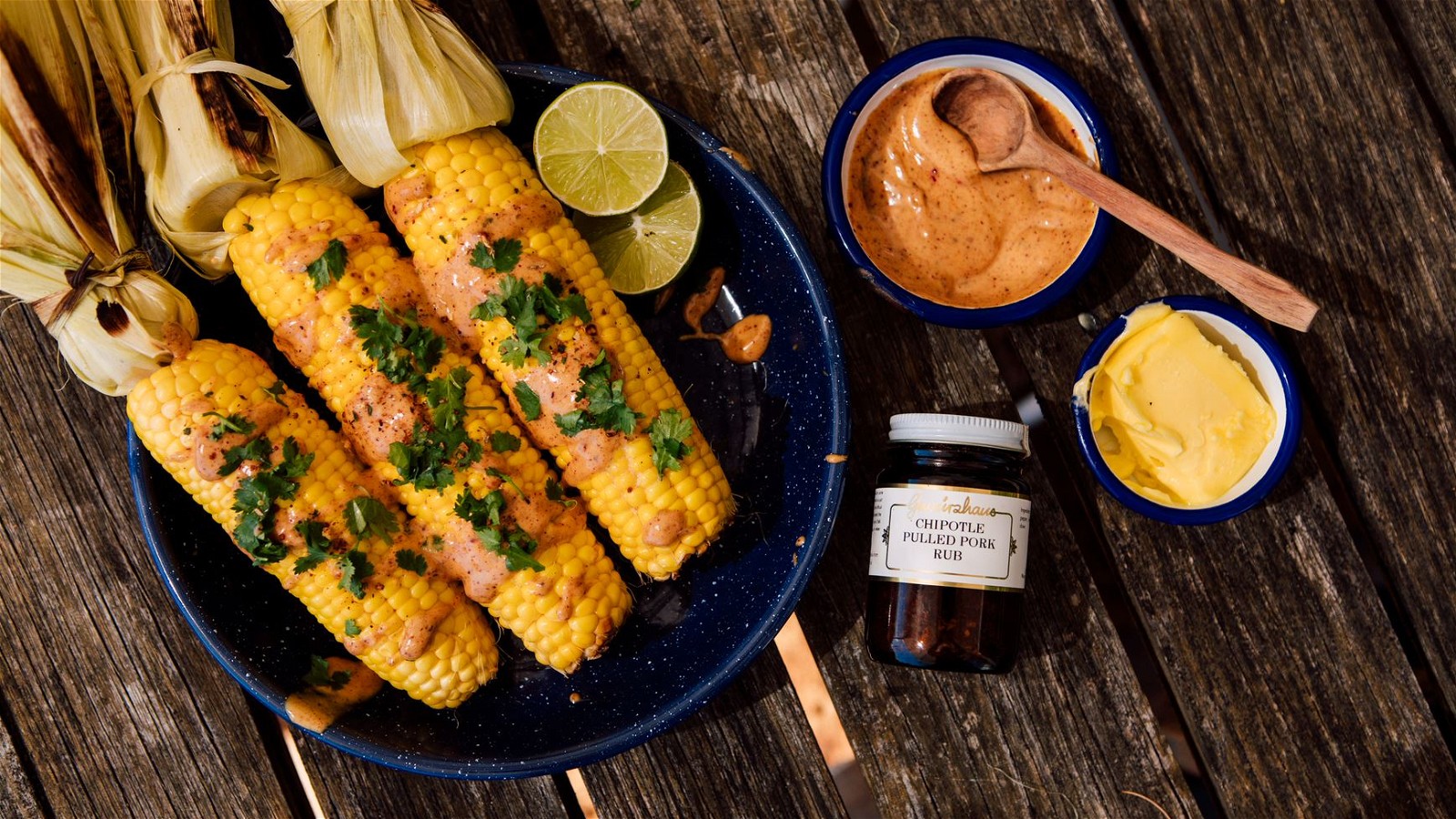 Image of Grilled Corn with Chipotle Mayonnaise