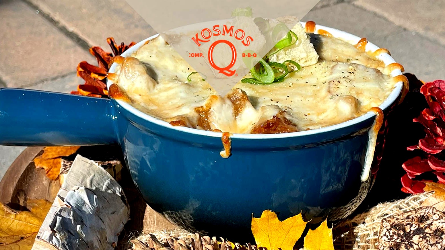 Image of Smoked French Onion Soup - SMOKEBROBBQ