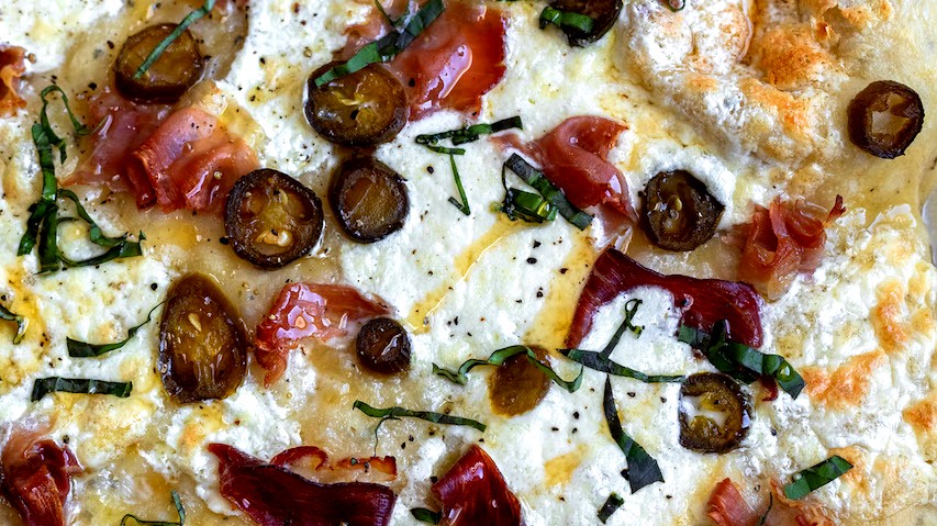 Image of Hot Honey Prosciutto Pizza