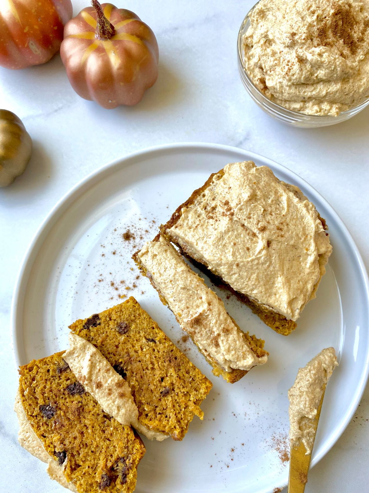 Whipped Pumpkin Spice Frosting