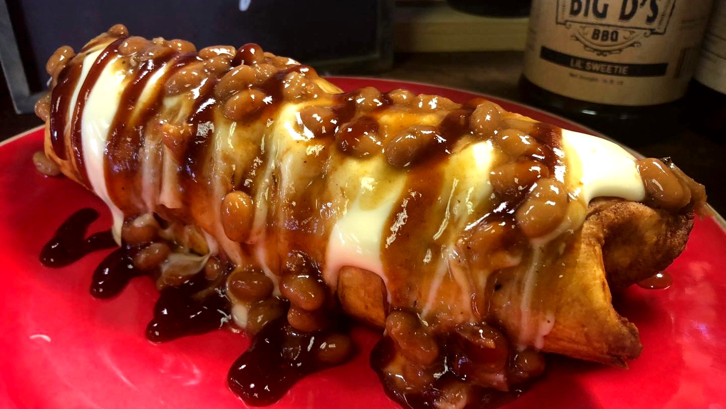 Image of The Incredibly Edibly Delicious BeefyChanga by Big D's BBQ