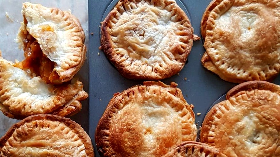 Image of Muffin Tray Butter Chicken Pies