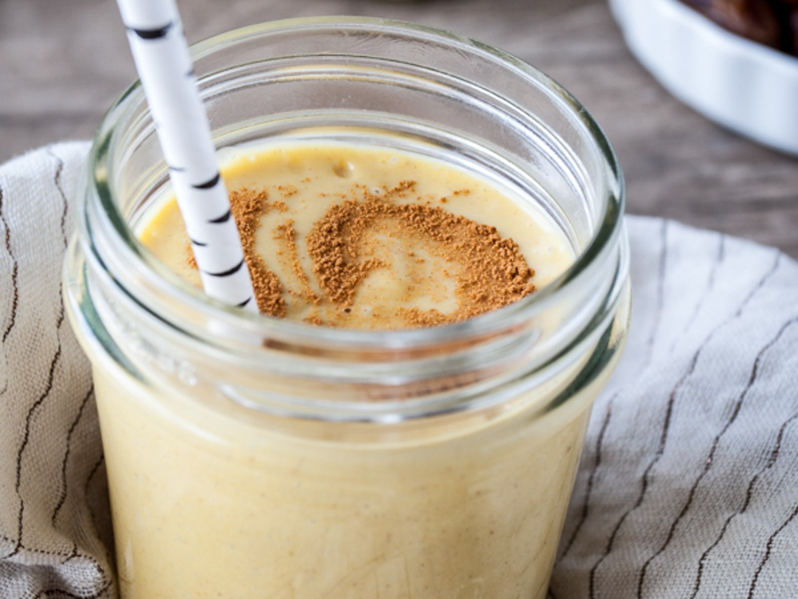 Sweet Potato Tahini Smoothie Recipe - Soom Foods