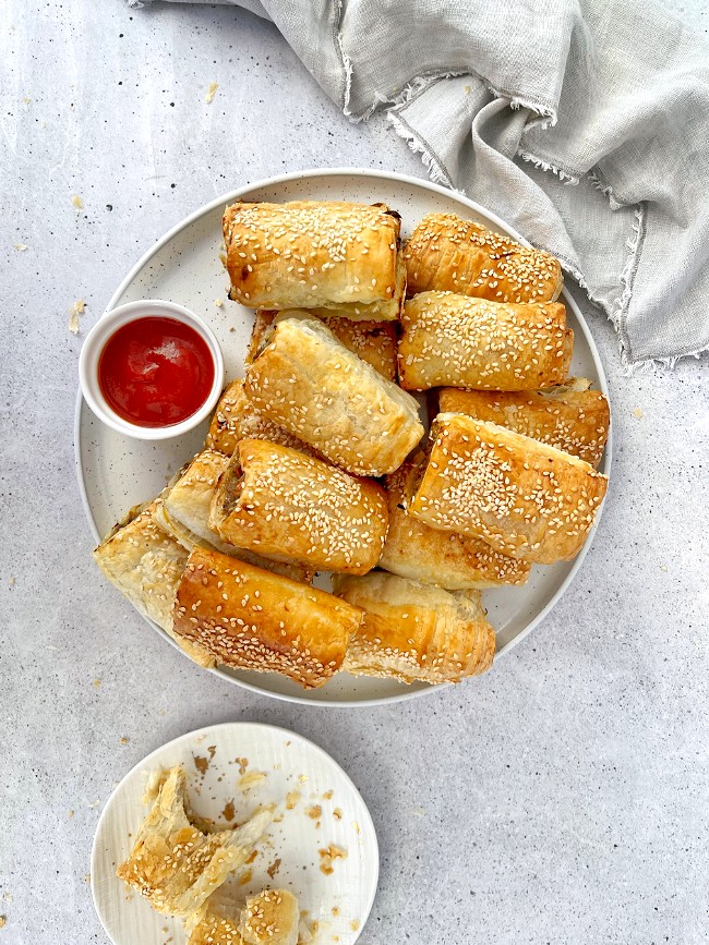 Image of Lamb Harissa Sausage Rolls