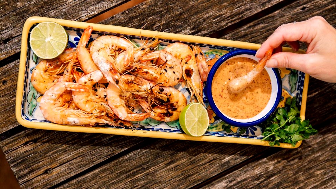 Image of Prawns with Chipotle Mayonnaise