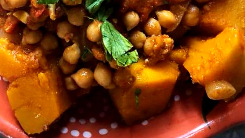 Image of Pumpkin and Chickpea Salad
