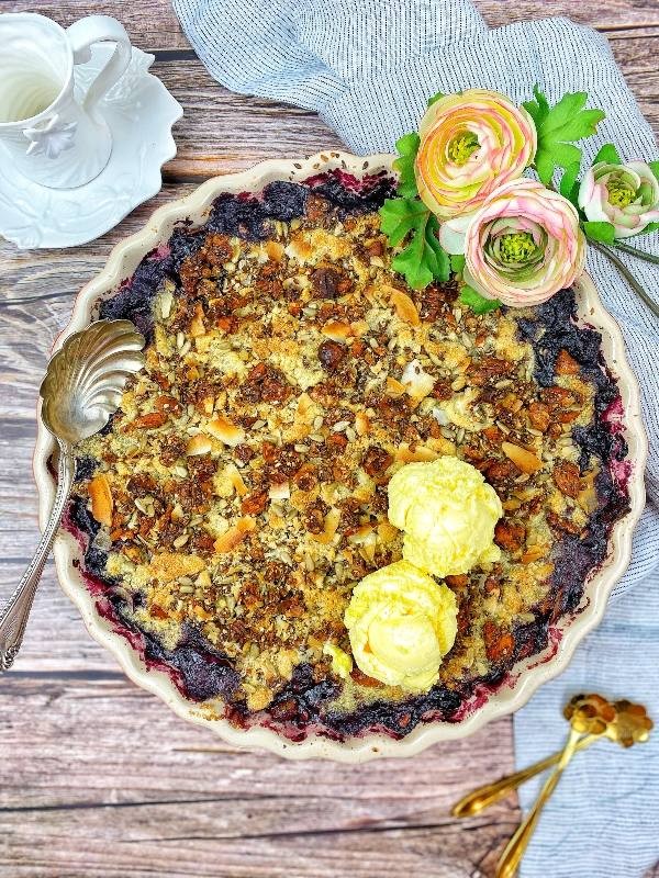 Image of Crumble de Berries Keto