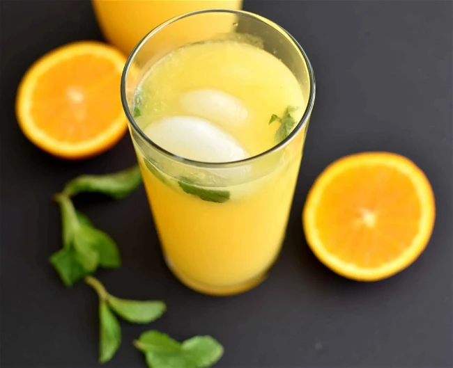 Image of Orange Mint Mocktail