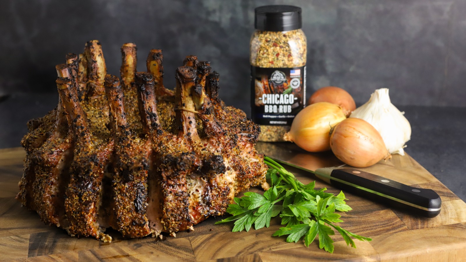 Image of Smoked Pork Crown Roast