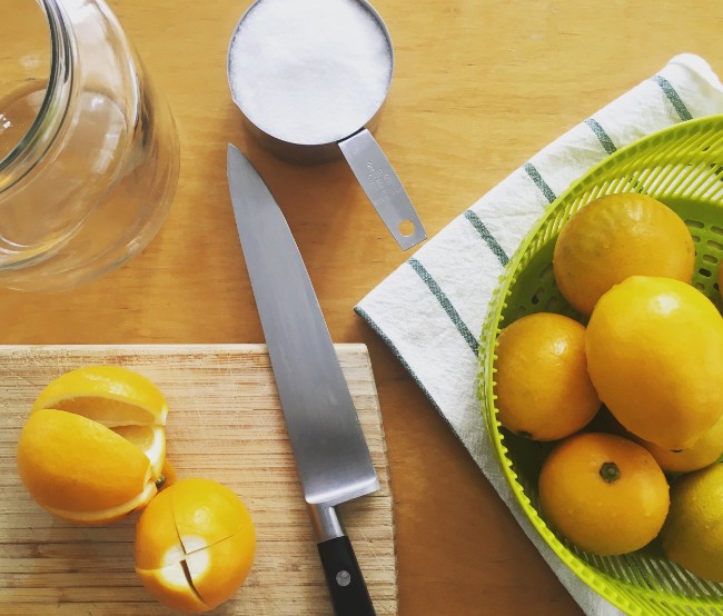 Image of Recipe: Preserved Meyer Lemons