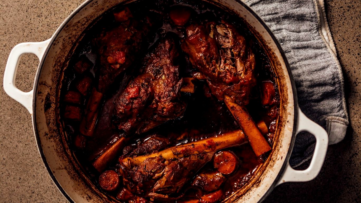 Image of Slow Cooked Lamb Shanks