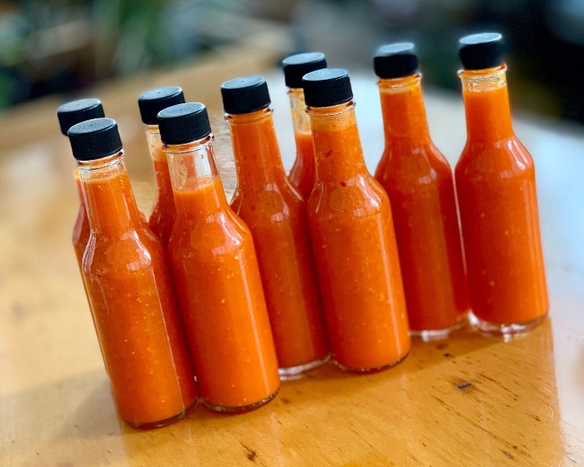 Image of Recipe: Fermented Peach Hot Sauce