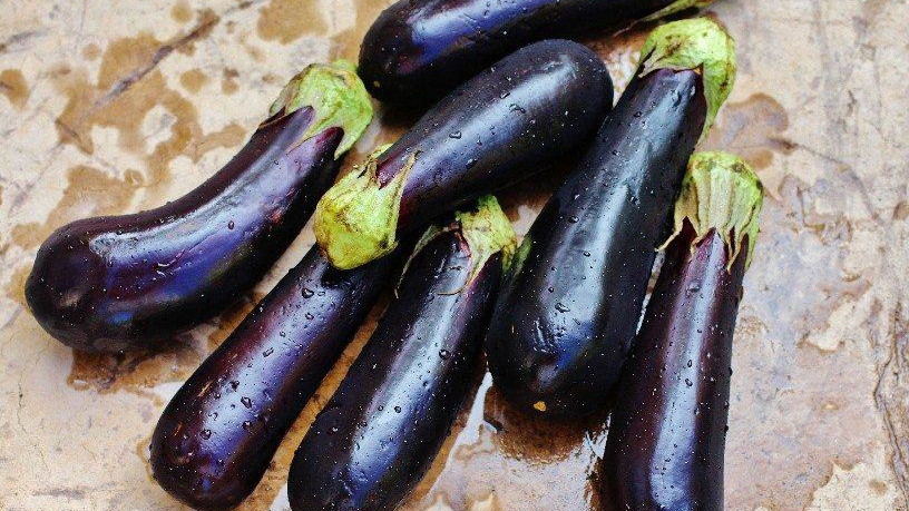 Image of Baked Eggplant (Vegan)