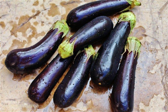 Image of Baked Eggplant (Vegan)
