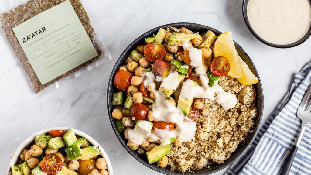 Image of Za’atar Couscous Bowls (Vegan)