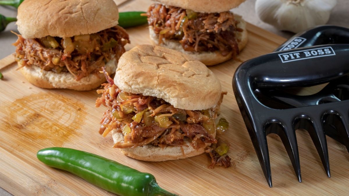 Image of Green Chile Shredded Beef Sliders