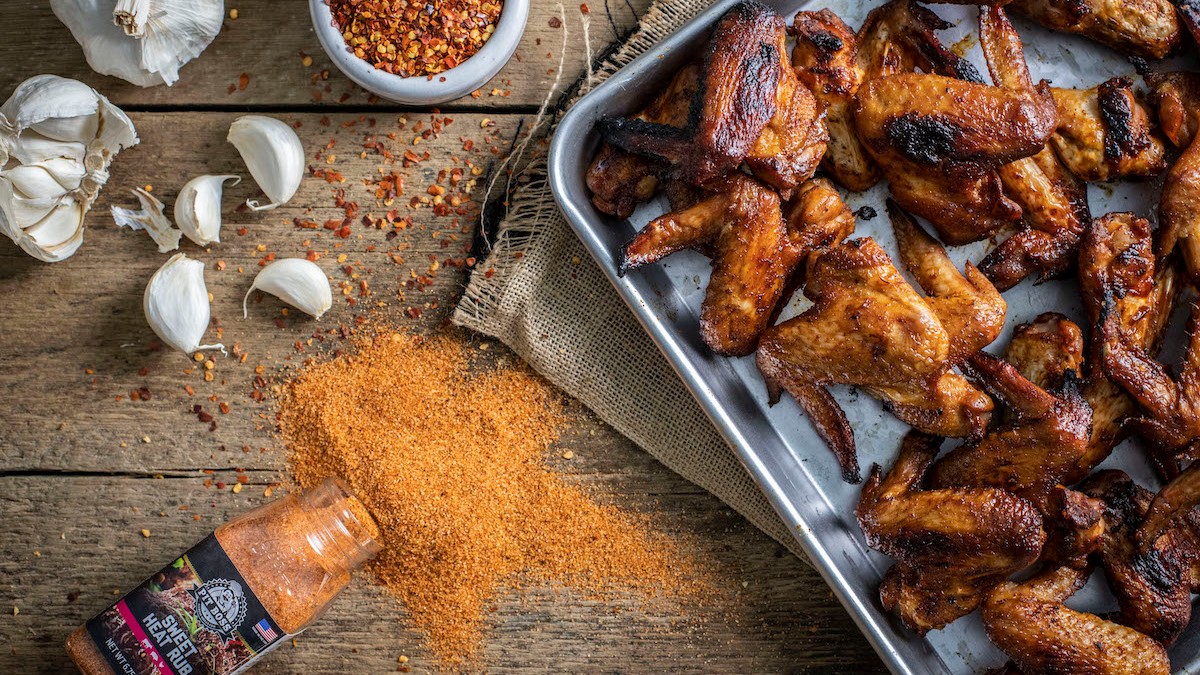Image of Marinated Grilled Chicken Wings
