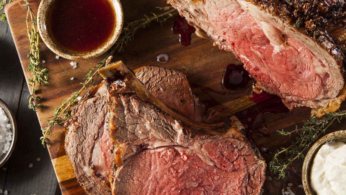 Image of Mustard Crusted Prime Rib