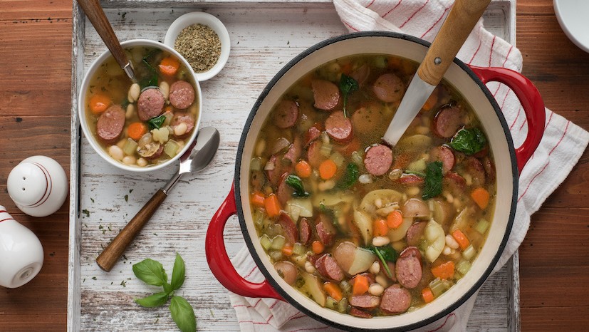 Image of Bean Sausage Stew