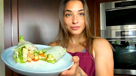 Image of Plant-Based Salad Rolls
