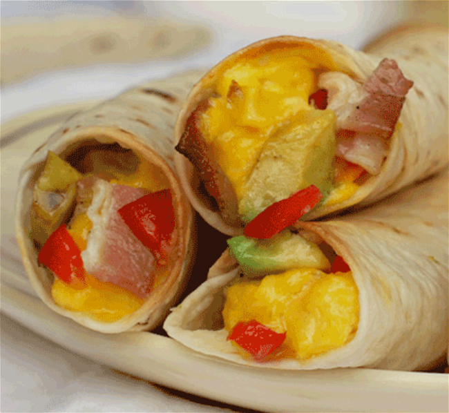 Image of Bacon & Egg Breakfast Taquitos