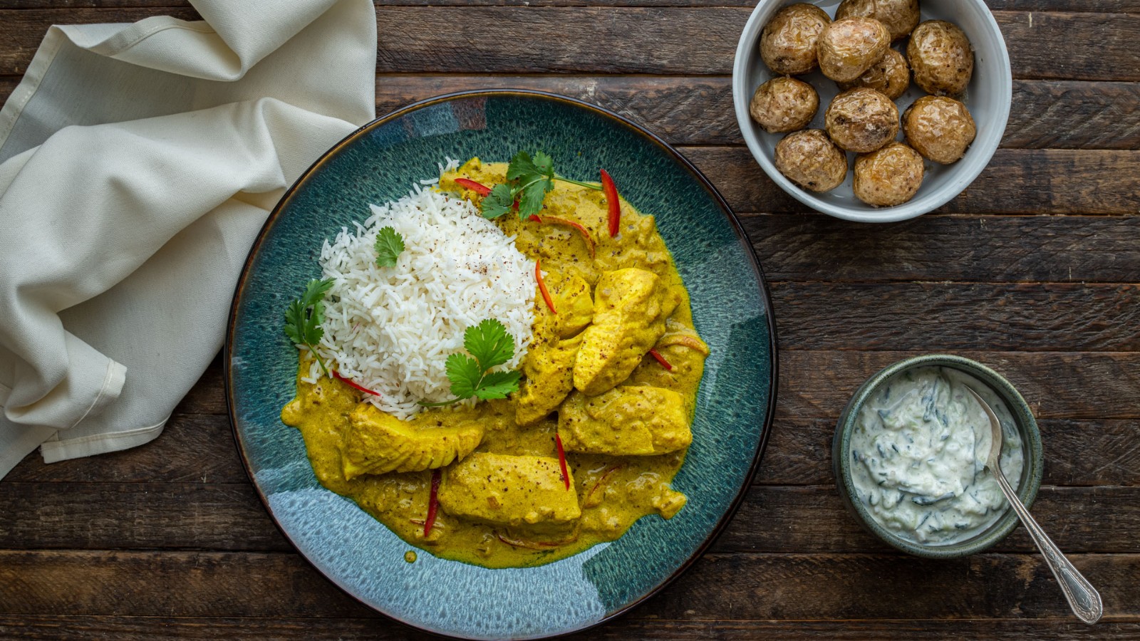 Image of Halibut Curry