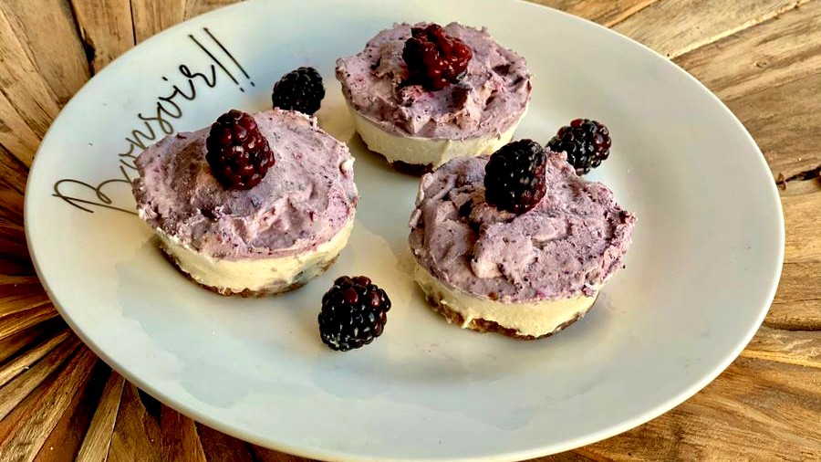 Image of 7-Ingredient Vegan Cheesecake Bites