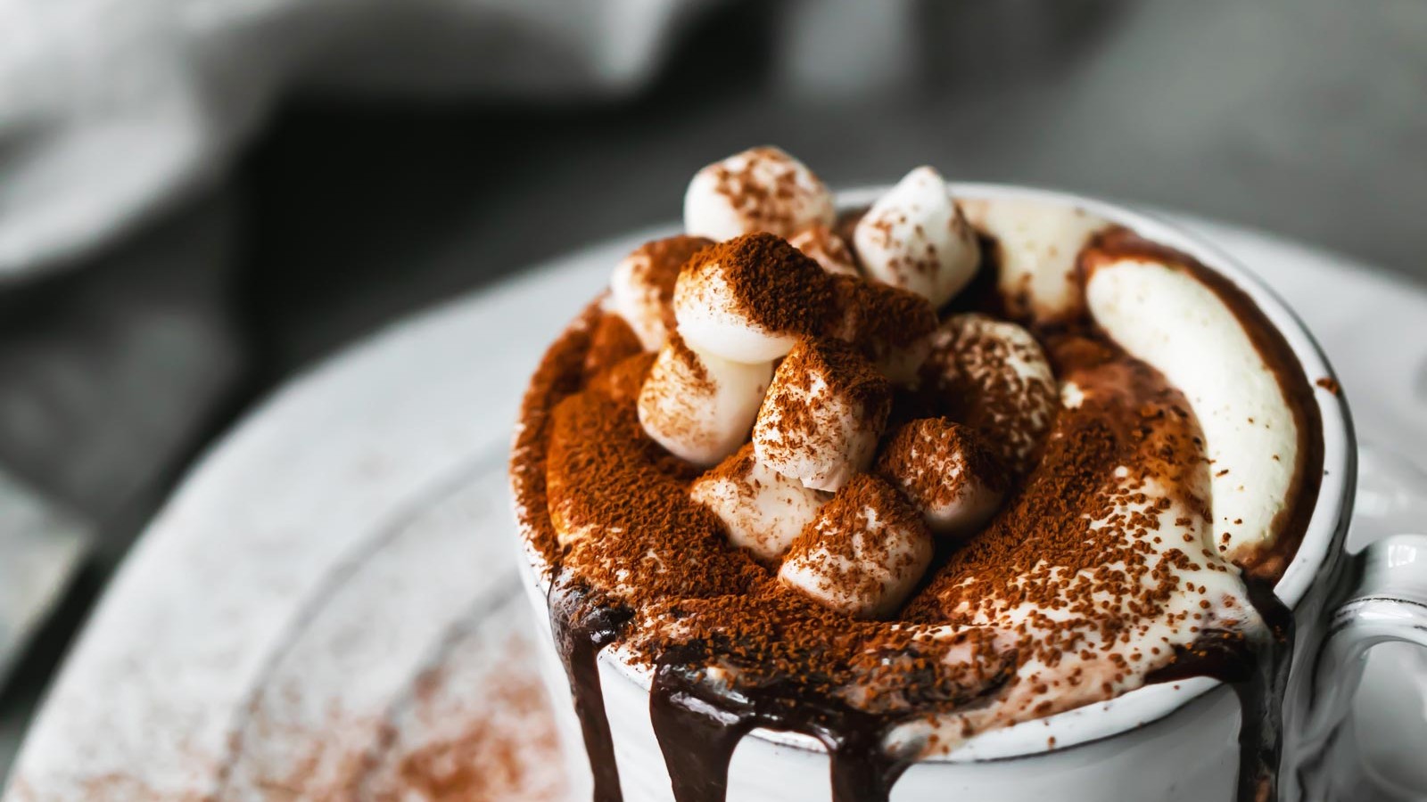 Image of Chocolate Tahini Hot Cocoa