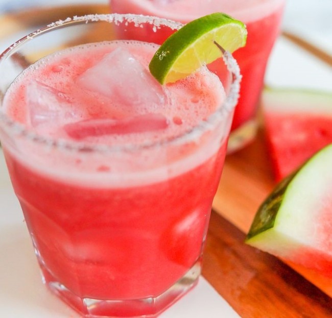 Image of Hydrating Watermelon Margarita Mocktail
