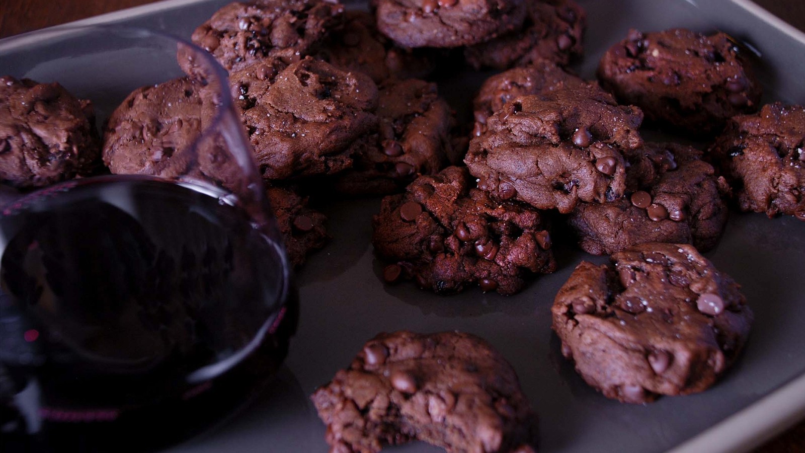 Image of Double Chocolate & Black Pepper Cookies