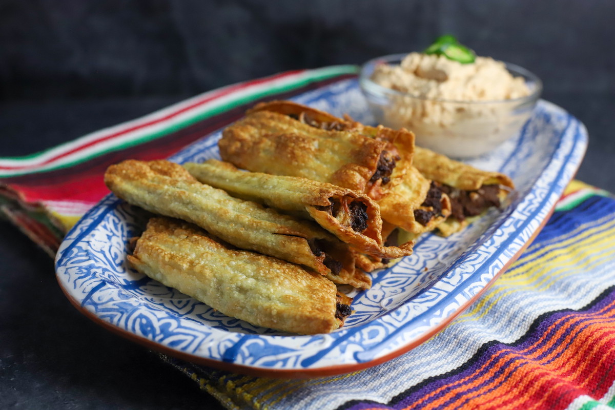 Air Fryer Pasta Tacos