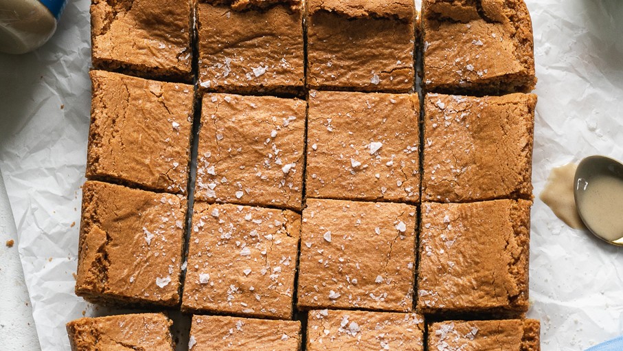 Image of Vanilla Bean Tahini Blondies