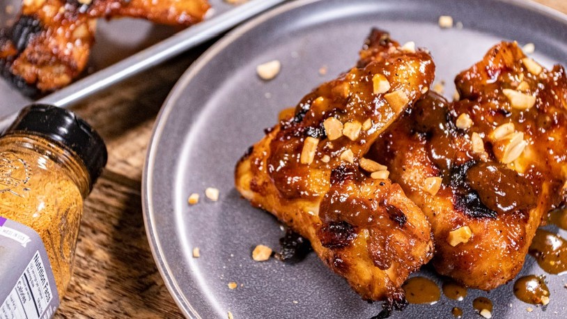 Image of Peanut Butter and Jelly Chicken Wings