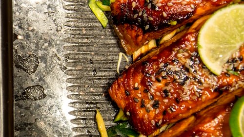Image of HONEY GARLIC SALMON