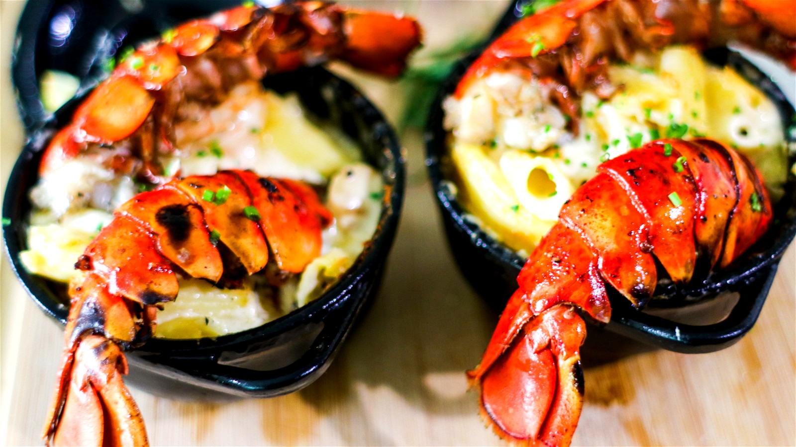 Image of LOBSTER TAILS WITH GARLIC BUTTER