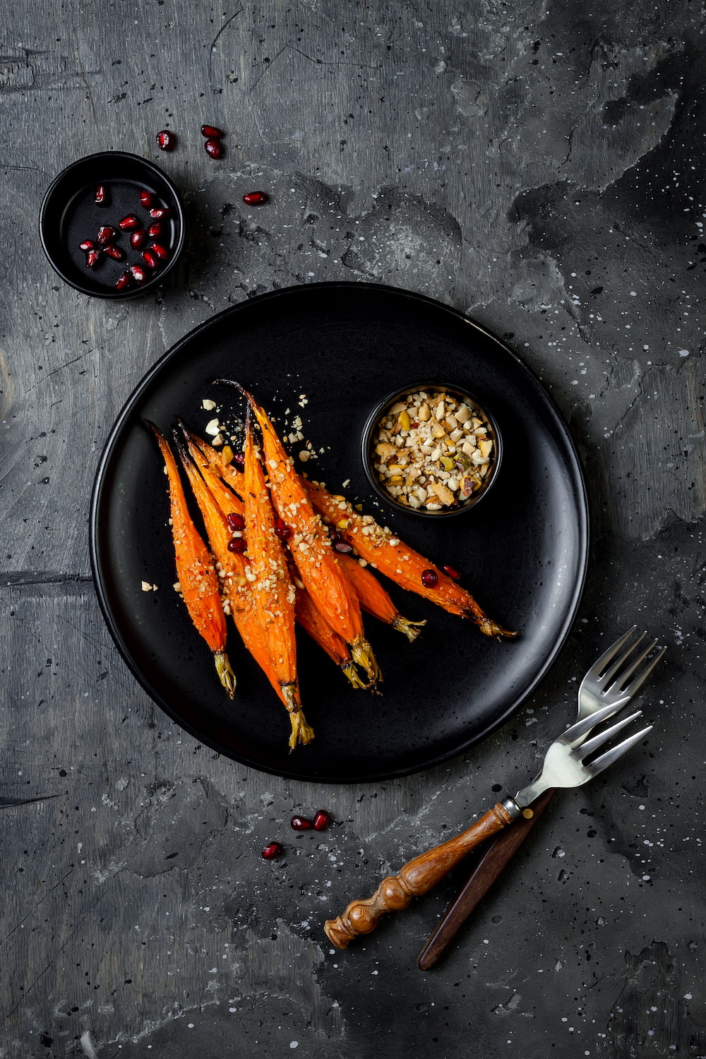 Harissa Roasted Carrots