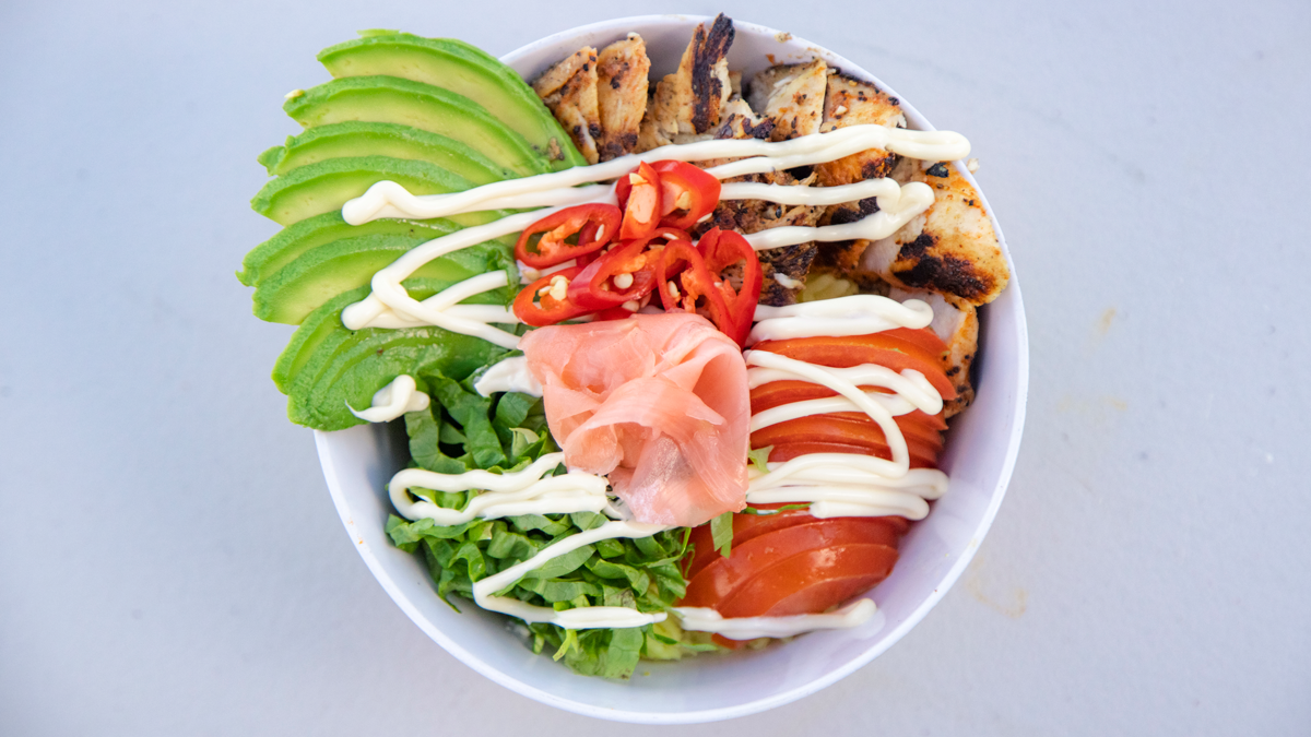 Image of Chicken Rice Poke Bowl