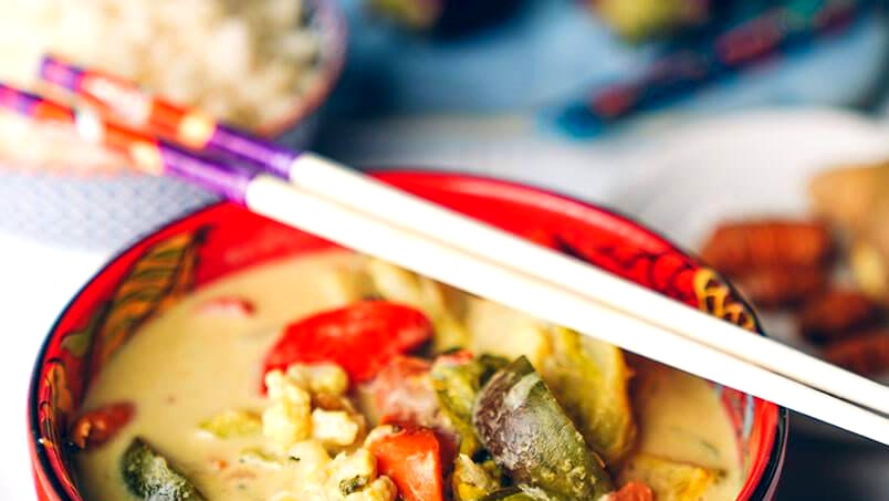 Image of 10 minutes Thai Green Curry with no worries