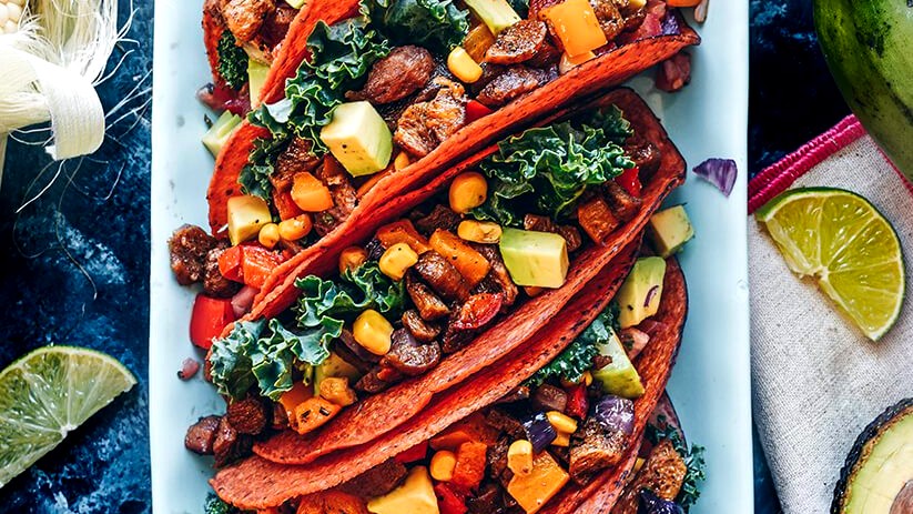 Image of Vegan Chicken Tacos