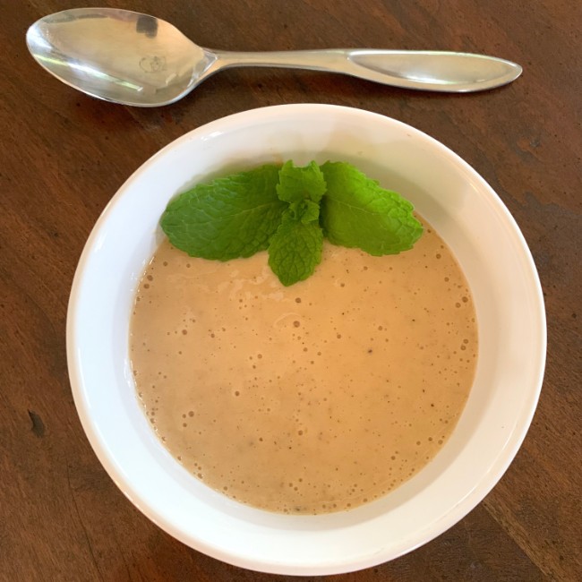 Image of Chilled Peach Soup