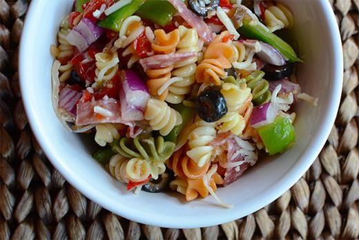 Image of Red Pepper & Onion Pasta Salad