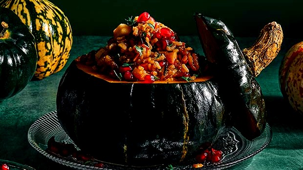 Image of Roasted Stuffed Pumpkin