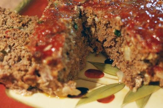 Image of Meatloaf with Balsamic Caramelized Onions