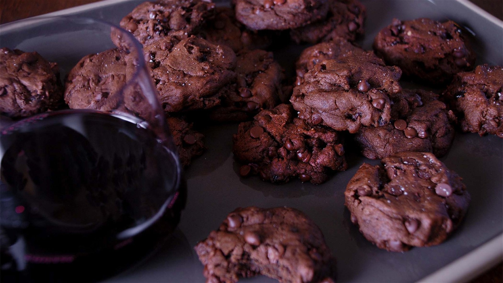 Image of Chocolate, Cherry, & Black Pepper Cookies