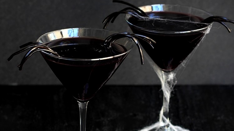 Image of Black Licorice Widow Martini