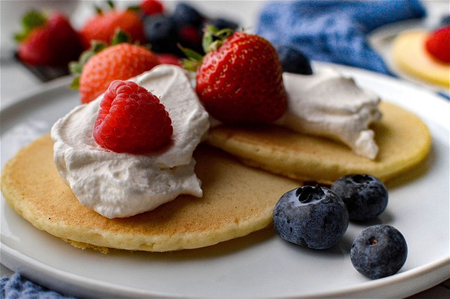 Image of The Best Fluffy Pancakes Ever