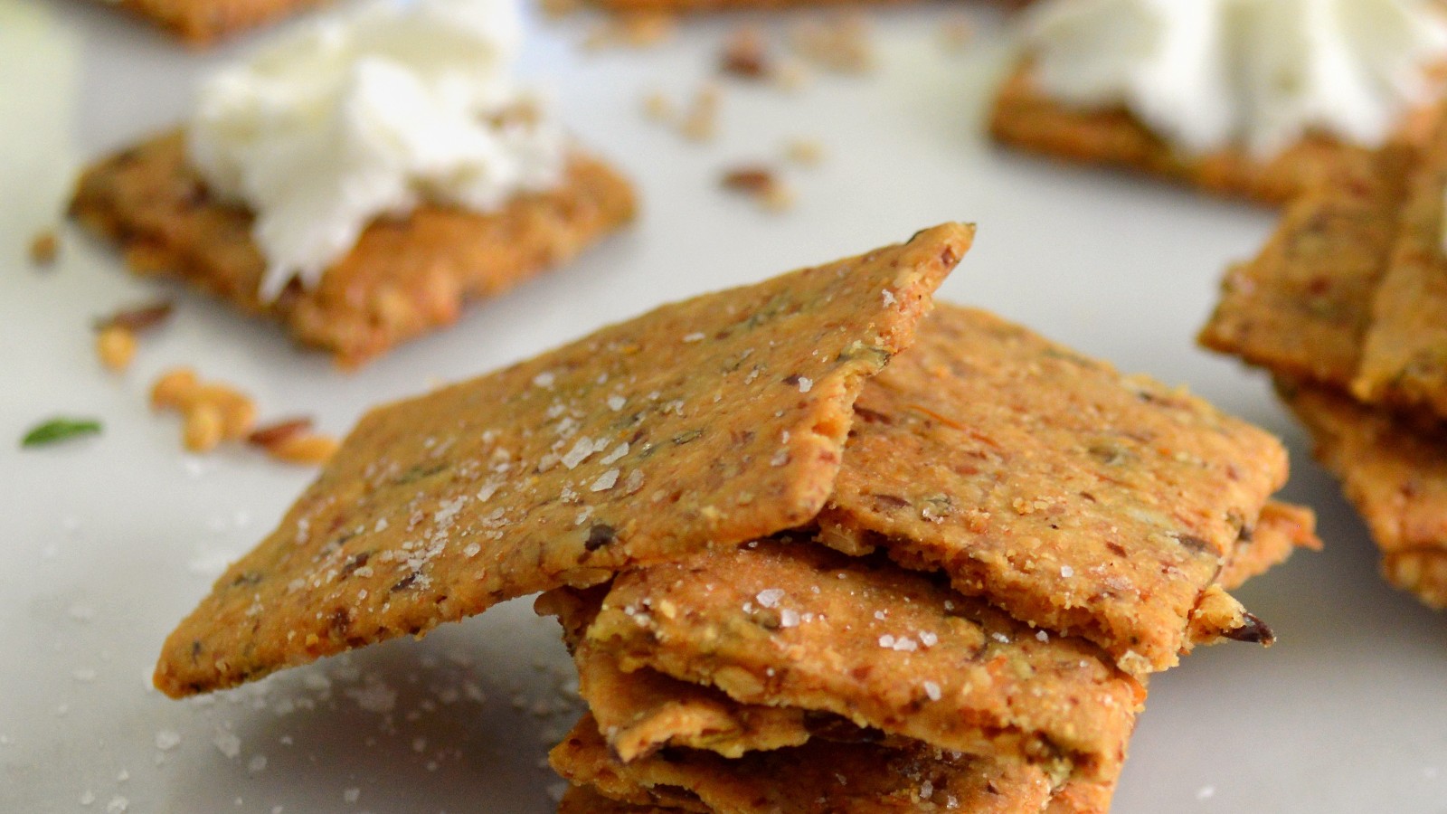 Image of Lemon Thyme Cassava Crackers