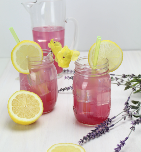 Image of Lavender Lemonade Mocktail Recipe