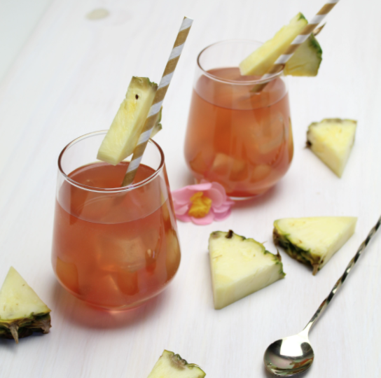 Image of Pineapple Hibiscus Mocktail